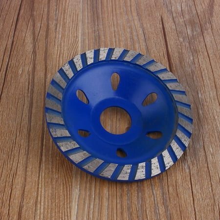 

Grinding Concrete Cup Fastener Hardware Segment Grinding Bowl Shape Grinding Concrete Cup Wheel Disc Concrete Masonry Stone Grinder 4 Blue