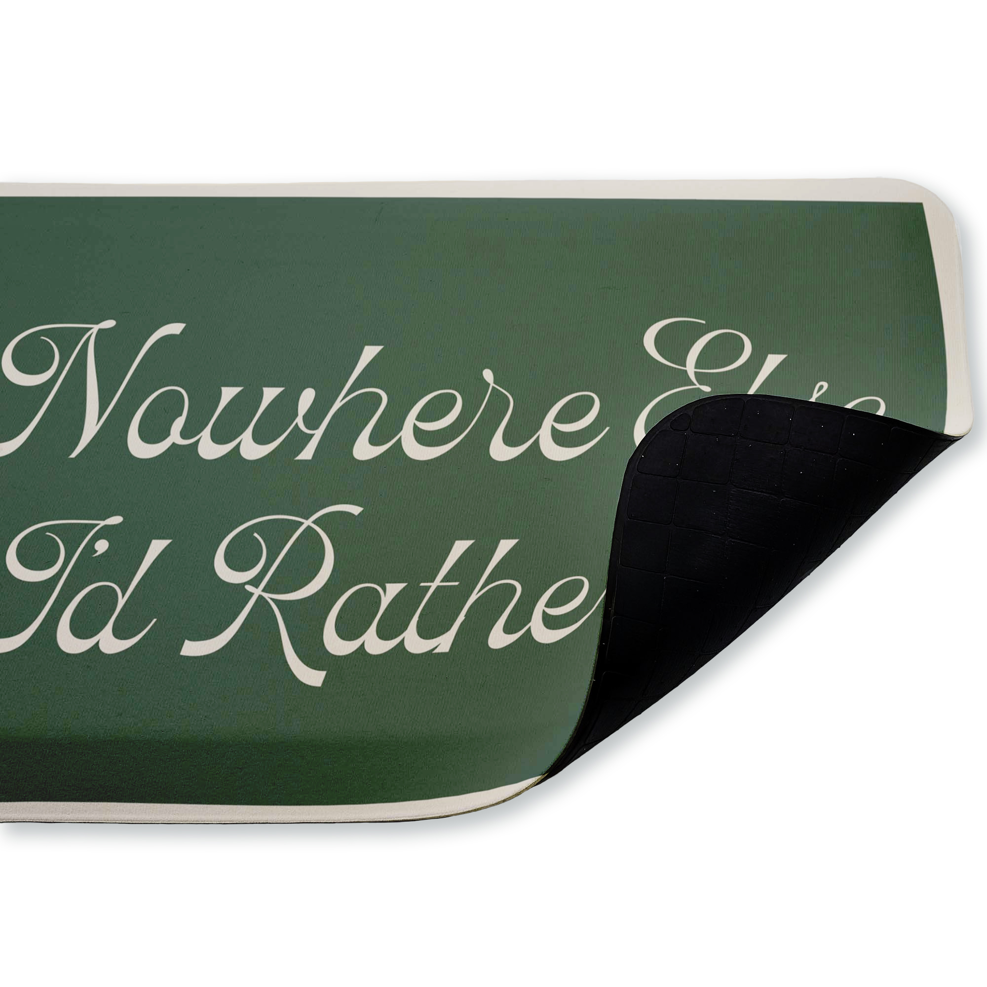 Stupell Industries Nowhere Else I'd Rather Be Printed Anti-Fatigue Floor Mat, design by Lil' Rue