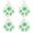 Green, variant on Partheme 4 Pack Smart Wireless Bluetooth Tracker Key Finder, Anti-Loss Alarm Locator for Pets Dogs Cats, Luggage Wallet Backpack Item Finder, for Home Office Travel, Gray