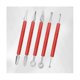 thumbnail image 2 of 5 Pieces Of Stainless Steel Pottery Tools Set Pottery Tools Polymer Clay Modeling Tools Wax Carving, 2 of 5