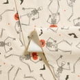 thumbnail image 3 of Way To Celebrate Halloween PEVA Tablecloth, For Table 60" x 84" - Skeleton Pumpkin Head Toss, 3 of 9