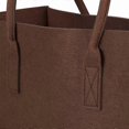 thumbnail image 3 of Felt Wood Log Basket Thickened Felt Firewood Bag Portable Firewood Storage Basket, 3 of 5