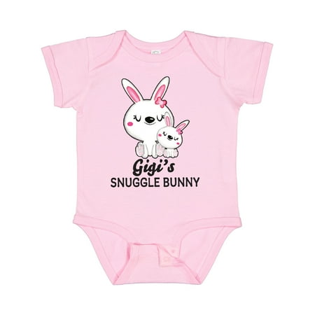 

Inktastic Gigis Snuggle Bunny Easter Gift Baby Girl Bodysuit