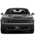 thumbnail image 4 of Dodge Challenger 3D Logo Black Carbon Fiber Patten Steel License Plate, 4 of 5