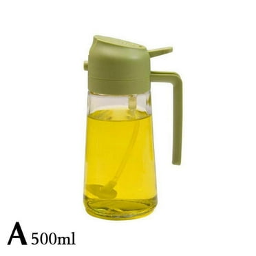 Evo Oil Sprayer - 18/8 Stainless Steel Non-Aerosol Dispenser For Oils & Vinegars, 16oz