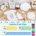 thumbnail image 3 of Set de baby shower Pydeeirom 201 unidades con decoración de baberos y monos, 3 of 6