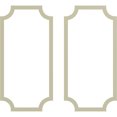 thumbnail image 4 of Ekena Millwork 24"W x 48"H Claremont Panel Moulding Kit (Double Panel), 4 of 10