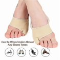 thumbnail image 4 of 2pcs Tailor Bunion Corrector Pads Splint For Bunion Pinky Toe Relief Toe Straightener Little Toe Separator With Anti-slip, 4 of 4