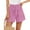 Pink, variant on GZWYHT Palazzo Pants Ruffle Shorts Women's Wide Leg Shorts Without Pockets Lightweight High Waisted Adjustable Tie Knot Loose Summer Cute Trousers Features: Shorts for Women Lounge Pants Women Pink S