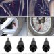 thumbnail image 4 of 4 Pcs Aluminum Alloy Car Truck Tire Valve Dust Caps Black, 4 of 4
