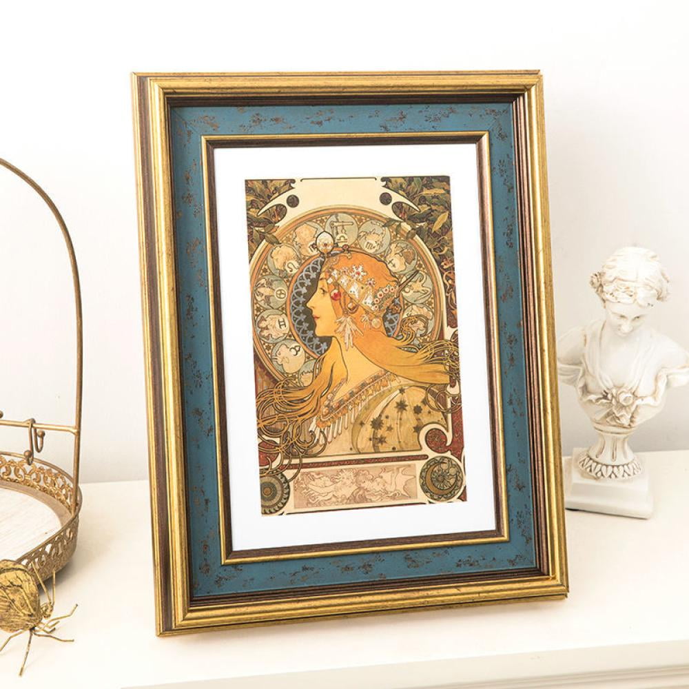 Taehoxa Big Picture Frame Retro Frame Photo Frame WallMounted 20Inch