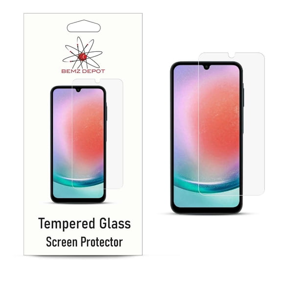 BEMZ [2-Pack] Screen Protector for Samsung Galaxy A15 5G Easy Install, Bubble Free, Anti-Scratch, Shatterproof Tempered Glass Screen Protector (Case Friendly)