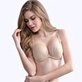 thumbnail image 3 of Varsbaby Multiway Padded Push Up Bra Seamless Underwire Deep U for Women, 3 of 6