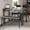 grey, variant on Dining Table Set for 4, Kitchen Table with Upholstered Chairs and Bench, 4-Person Dining Room Table Set, Rectangular Kitchen Table Set for Small Space, Apartment, Home, Studio