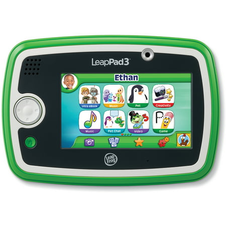 LeapFrog LeapPad3 Kids' Learning Tablet with Wi-Fi, Green or
