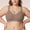 Gray, variant on Bralette for Women, Full Coverage Supportive Bra Plunge V Neck Wirefree Bra Plunge V Neck No Underwire Beach Plunge V Neck Low Cut Bra Criss Cross Back Supportive Bra, Gray S