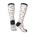 thumbnail image 4 of Balery Dachshund Dog Puppy Printed Novelty Socks Men's Women's Crew Socks Sports Socks Knee High Socks Cotton Socks Quirky and Cool Socks, 4 of 9