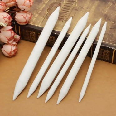 6PCs/set Blending Smudge Tortillon Stump Sketch 6 Sizes Art Drawing Tool
