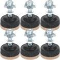thumbnail image 4 of MERRYHAPY 30-Piece Adjustable Furniture Legs and Desk Levelers Support and Adjustment, 4 of 6