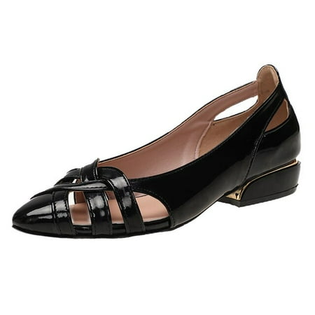 

Plus Size 35-42 Summer Shoes Women Flats Weave Slip on Flat Shoes Cut outs Boat Shoes Ladies Pointed Toe Low Heels Loafers 9249N