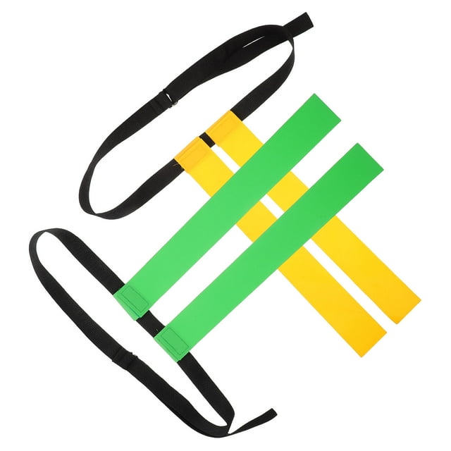 Mobutofu 2Sets Lightweight Football Flag Belt with Rugby Waist Flags for Flag Soccer and Outdoor Matches