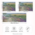 thumbnail image 4 of Village Scene Satin Pillowcase 20''x30'' Double-Sided Print Soft Wrinkle Resistant, 4 of 9