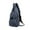 Blue, variant on Strap Bag Crossbody Backpack With USB Hole With Headphone Hole Strap Backpack Hiking Backpack Multipurpose Crossbody Chest Bag