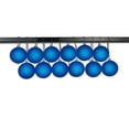 thumbnail image 2 of 2.75 in. Matte Ball Ornament with Wire & UV Coating, Blue - Pack of 12, 2 of 2