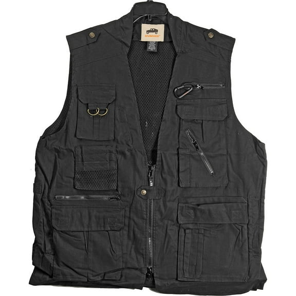 Campco Humvee Safari Photo Vest - Black - Medium