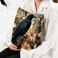 thumbnail image 6 of Crow Velvet Throw Pillow Covers Set of 2 - Unique Patterns, 16x16/18x18/20x20 Inches,for Home Decor, Sofa, Bed - Pillow Inserts Included, 6 of 6