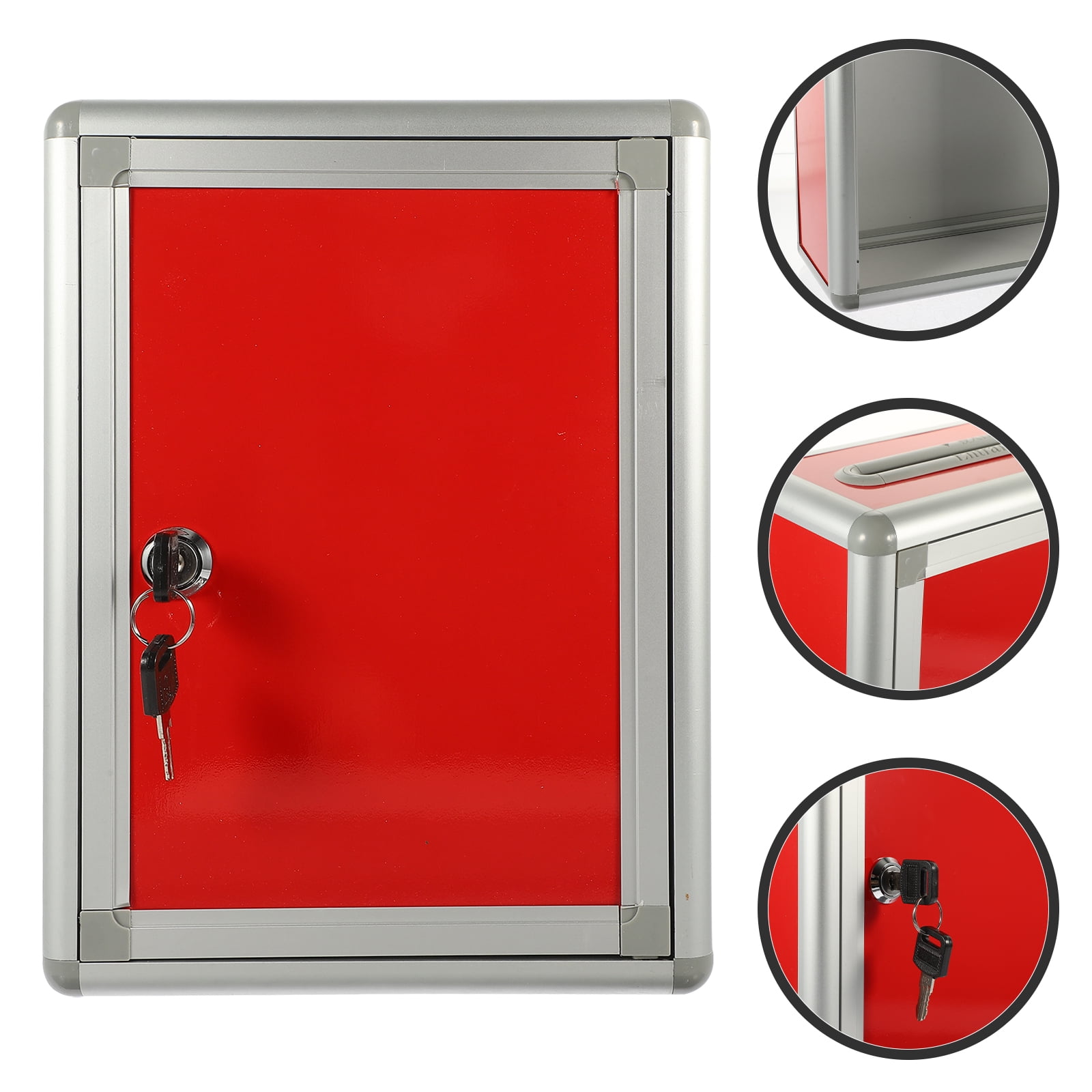 Wall mount letter box Wall Mount Mailbox Reusable Post Box Locking