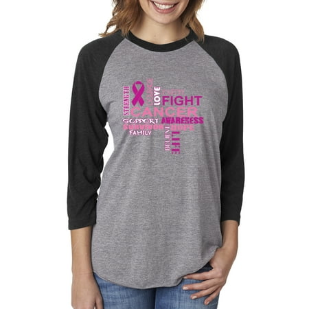 - Pink Breast Cancer Awareness Fight Womens Graphic Tees Tee