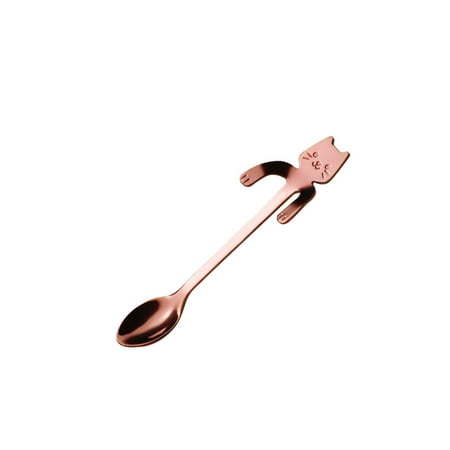 

Party Tableware 1 Pcs Mini Cat Kitty Tea Soup Sugar Dessert Starter Seasoning Spoon