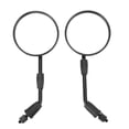 thumbnail image 2 of Motorcycle Rear View Mirrors, M8 Bolt 360 Degree Rotatable 1 Pair High Definition Lens Shock Resistant Motorcycle Side Mirrors  for Street Bike, 2 of 7