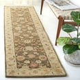 thumbnail image 2 of SAFAVIEH Antiquity Driskoll Traditional Floral Wool Runner Rug, Olive Grey/Beige, 2'3" x 12', 2 of 11