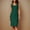 B216 Green womens summer dresses clearance under $5, variant on Women's Sleeveless Form-Fitting Midi Dress Essential Scoop Neck Knee Length Stretch Bodycon Casual Tank Dress Beach Vacation Dress
