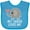 Turquoise, variant on Inktastic Nana Loves Me for Grandkids Boys or Girls Baby Bib
