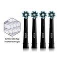 thumbnail image 3 of For Oral B EB50 Cross Action Replacement Toothbrush Heads, Pack of 4, 3 of 6