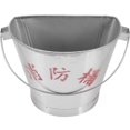 thumbnail image 3 of Stainless Steel Bucket Sand Bucket Galvanized Metal Bucket Practical Fire Fighting Bucket, 3 of 8