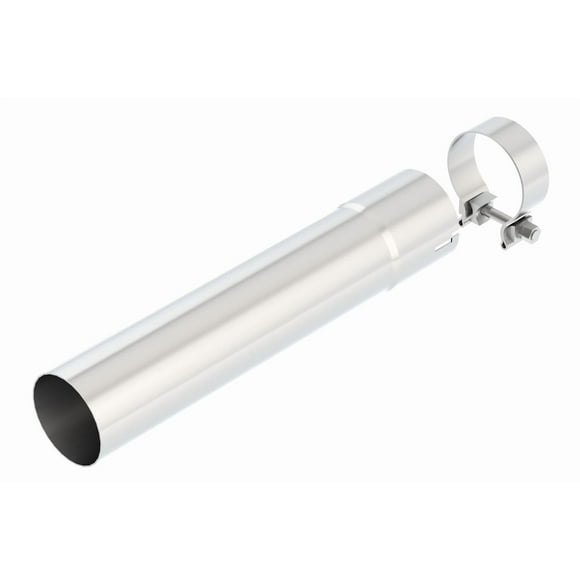 Fits 2015-2020 Ford F-150 Borla Exhaust Pipe Intermediate 60556 T-304 Stainless Steel; 3 Inch Inlet; 3 Inch Outlet; Adapter; Use With Borla Part Number 140614/140615/140616/160617/140618/140619
