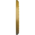 thumbnail image 4 of Ekena Millwork 11 1/2"OD x 1"P Palmetto Ceiling Medallion, Hand-Painted Iridescent Gold, 4 of 7