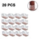 thumbnail image 2 of Chair Leg Protectors For Hardwood Floors Chair Leg Covers Clear Chair Leg Floor Protectors 20 Pack Silicone Furniture Leg Caps, 2 of 4