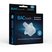 BACtrack Mobile Smartphone Breathalyzer Mouthpieces (10 Count) | Not Compatible with BACtrack C6 and C8 Breathalyzers
