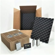 2.5" / SSD / SAS Disk Drives Hard Drives 51-57 COUNT Slotted Shipping Box / Storage / Container KIT (TSS-HDDBX25-NTSW)