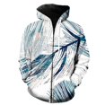 thumbnail image 1 of Sudadera con capucha y cremallera con estampado 3D de grafiti abstracto para hombre, mujer y niño, ropa de calle, jersey de manga larga, 1 of 6