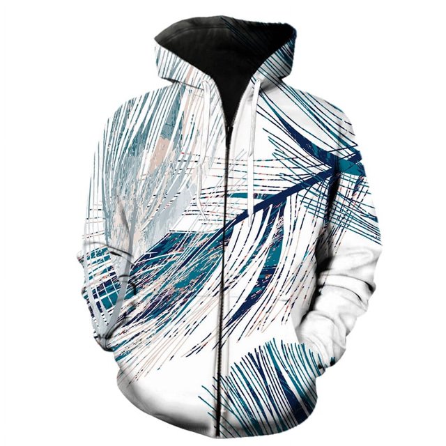 Sudadera con capucha y cremallera con estampado 3D de grafiti abstracto para hombre, mujer y niño, ropa de calle, jersey de manga larga