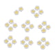 thumbnail image 5 of 30 Piezas de Parches de Bordado de Flores Zulema Gris, 5 of 8