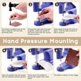 thumbnail image 2 of Manual Hand Press Machine Eyelet Snaps Rivets Installation Press Machine Cloth Cover Button Machine Sewing Repair Tool, 2 of 6