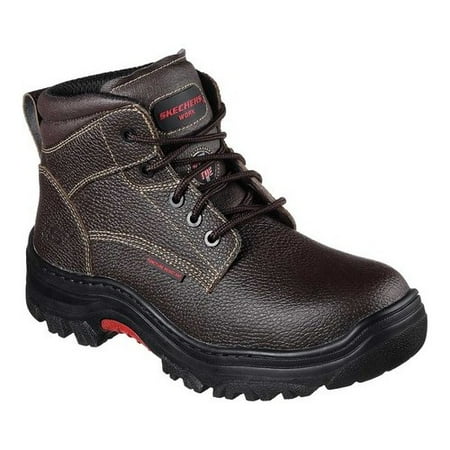

Skechers Work Men s Burgin - Tarlac Steel Toe Work Boots - Wide Available