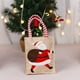thumbnail image 1 of pstuiky Bolsa de regalo pequeña con adornos navideños, bolsa para la víspera de Navidad, bolsa para dulces, bolsa de regalo navideña de lino con asa., 1 of 3